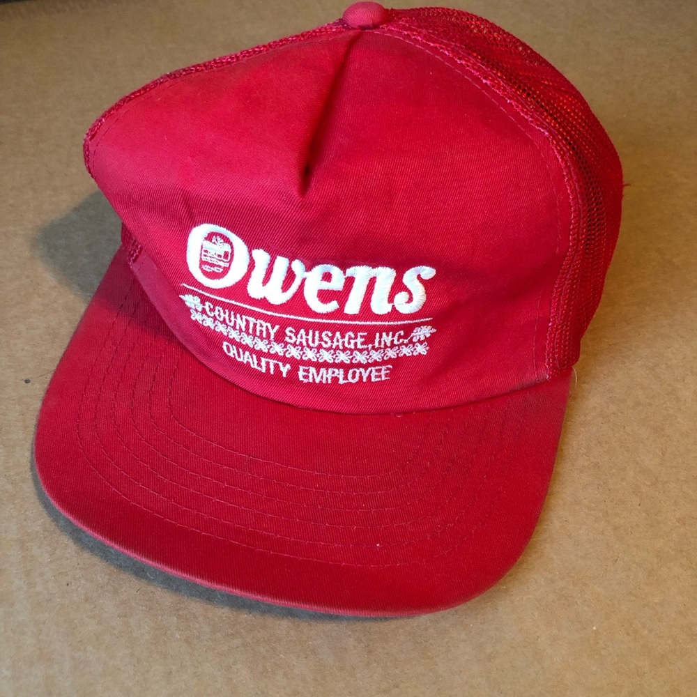 Vintage Owens Sausage Hat